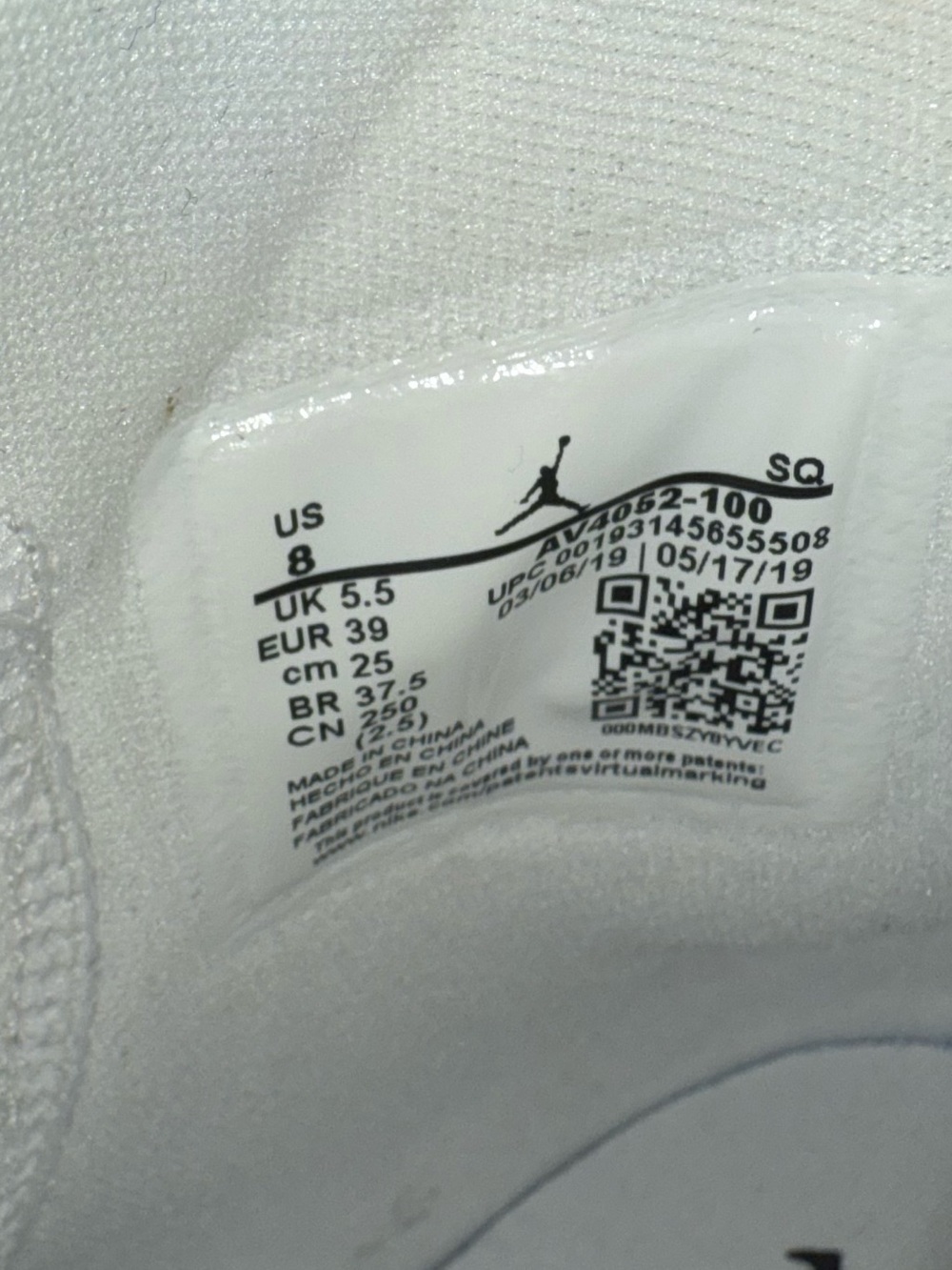 Nike Air All-White High-Top Sneakers - Picture 4 of 4